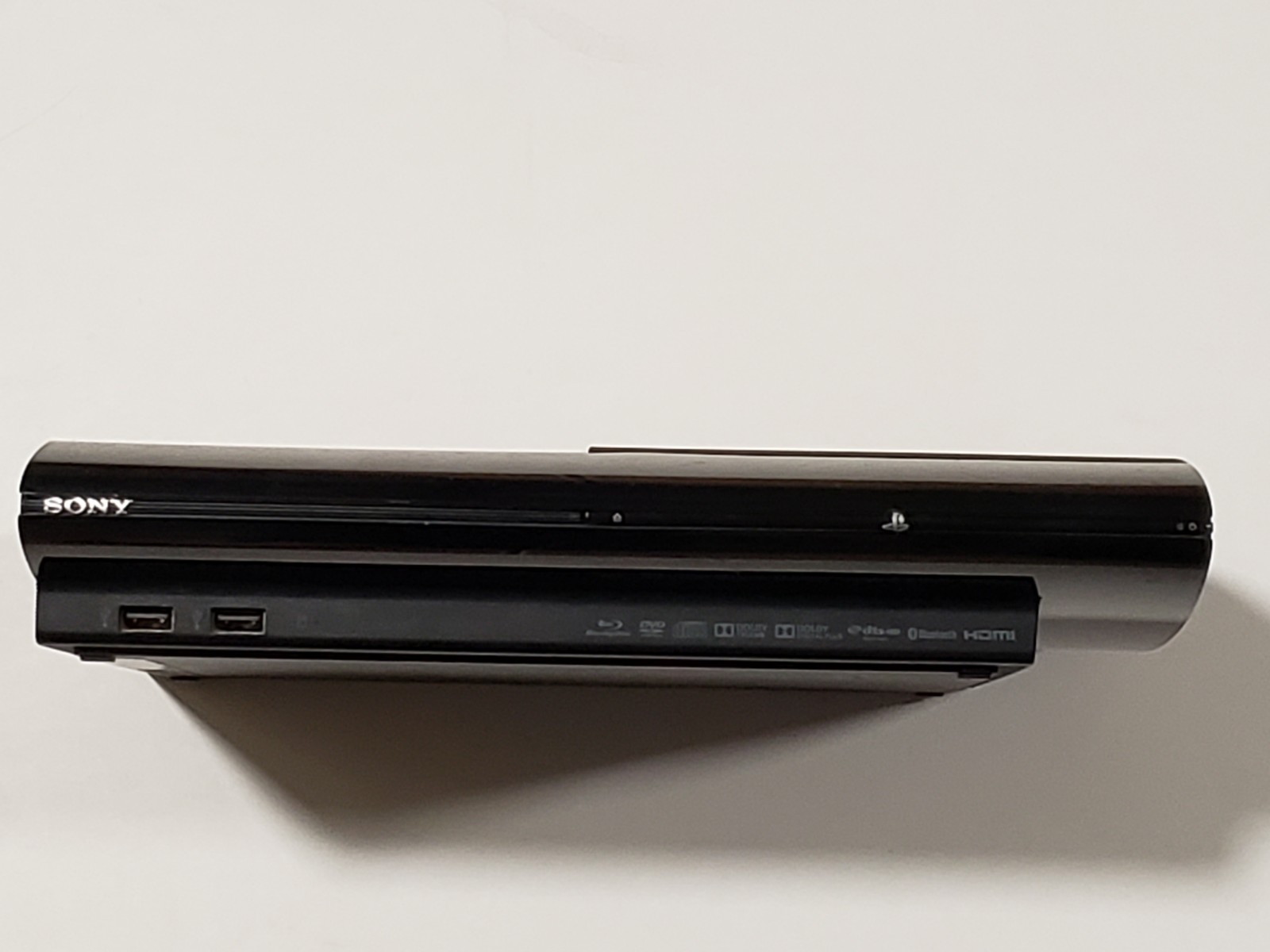 PS3 Super Slim 250GB PlayStation 3 Black Console Tested Working Read Description