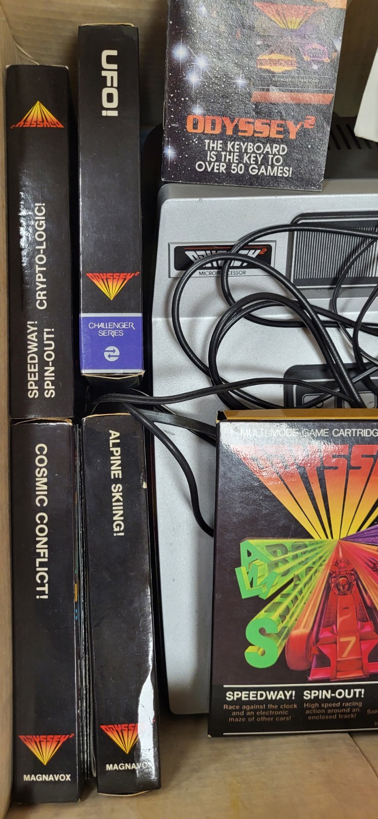 Magnavox Odyssey 2 Console CIB 1978 Complete 9 Games All CIB Nm/m Church Owned