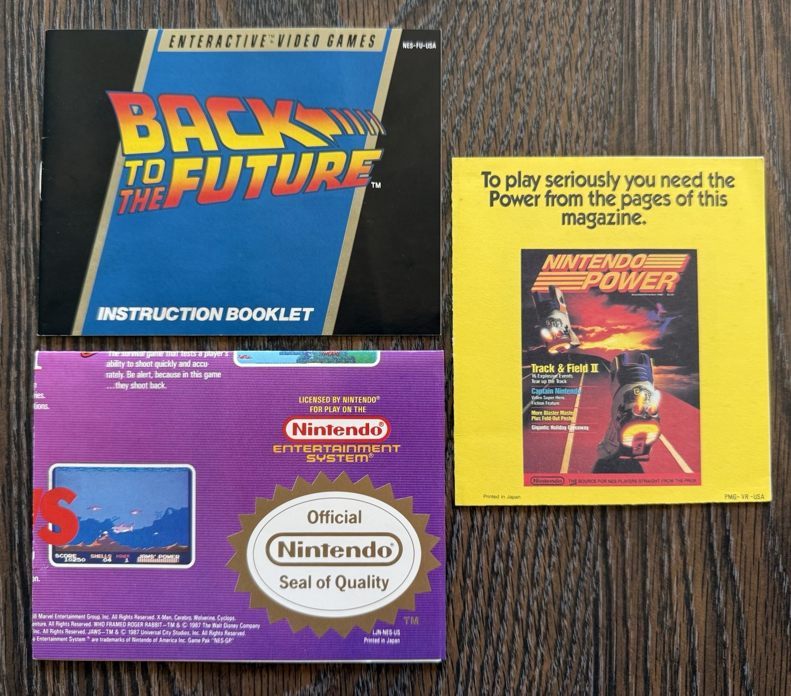 Back to the Future 100% Complete in Box CIB w/Inserts! VG! Nintendo NES 1989 🔥