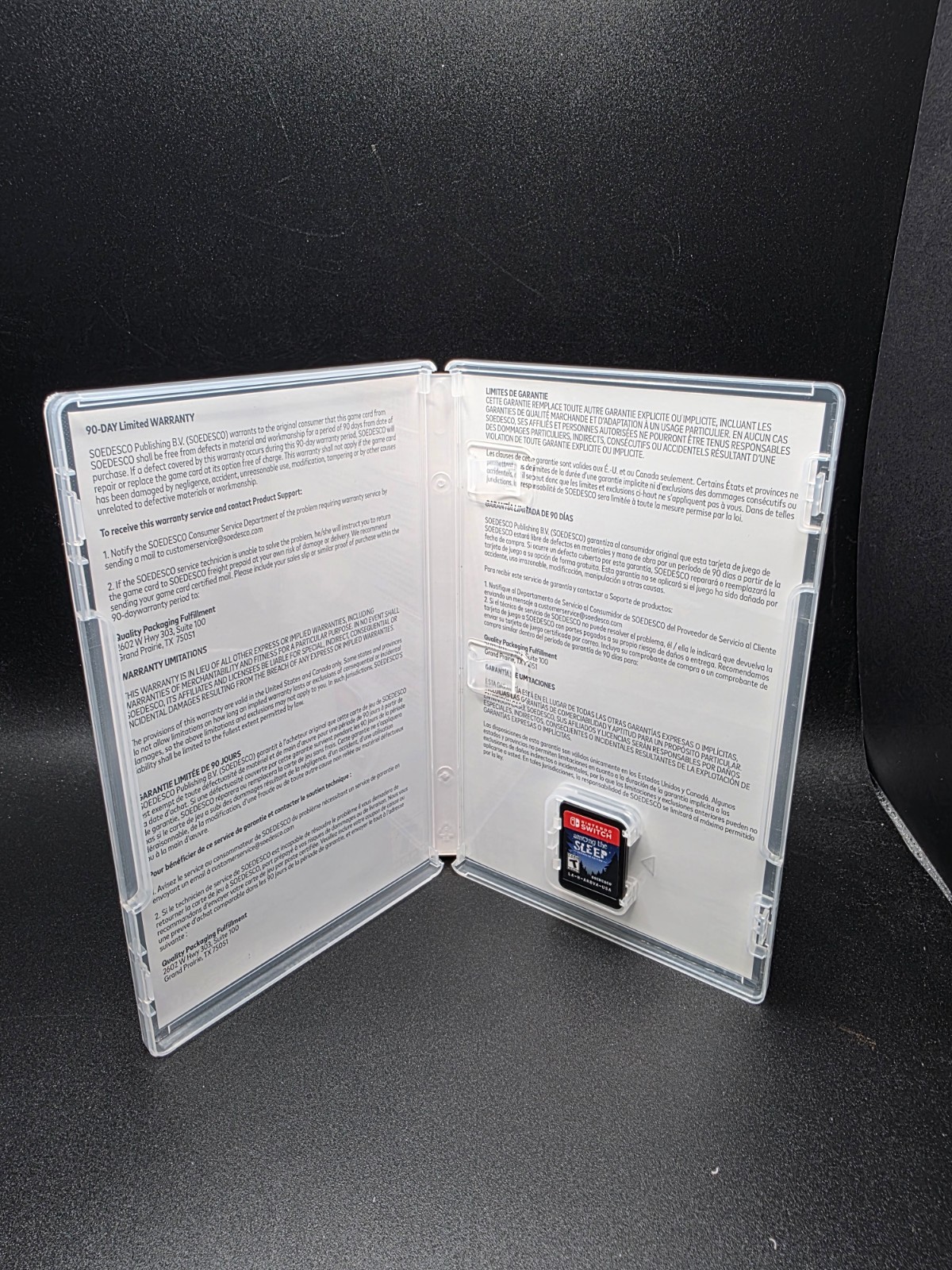 Among the Sleep — Enhanced Edition (Nintendo Switch, 2019) Complete CIB