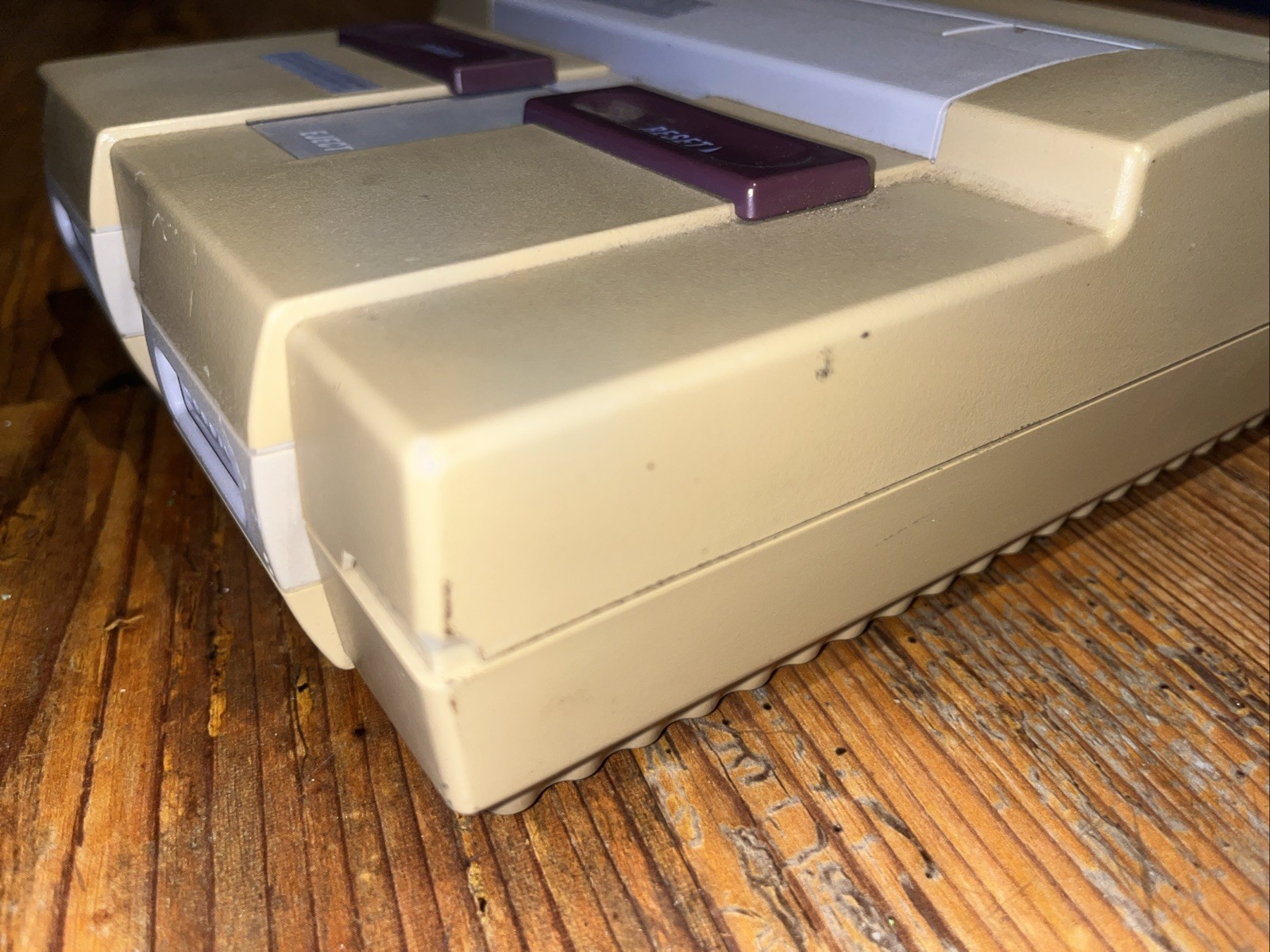 Super Nintendo SNES Console Cords Controller Tested And Working Cosmetic Damage