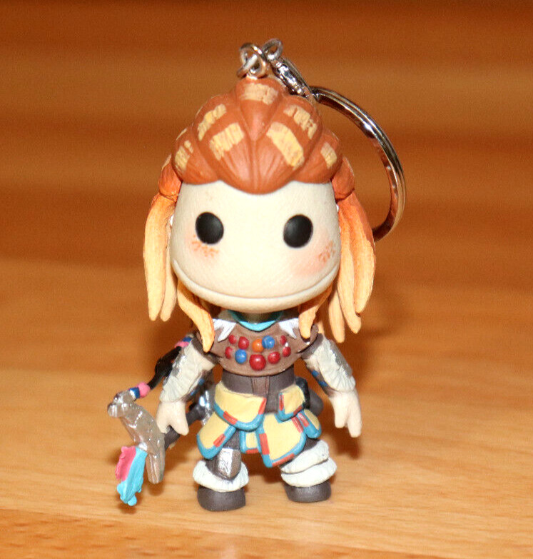 Horizon Zero Dawn PS4 Promo ALOY Sackboy Keyring / KeyChain SackGirl Figure