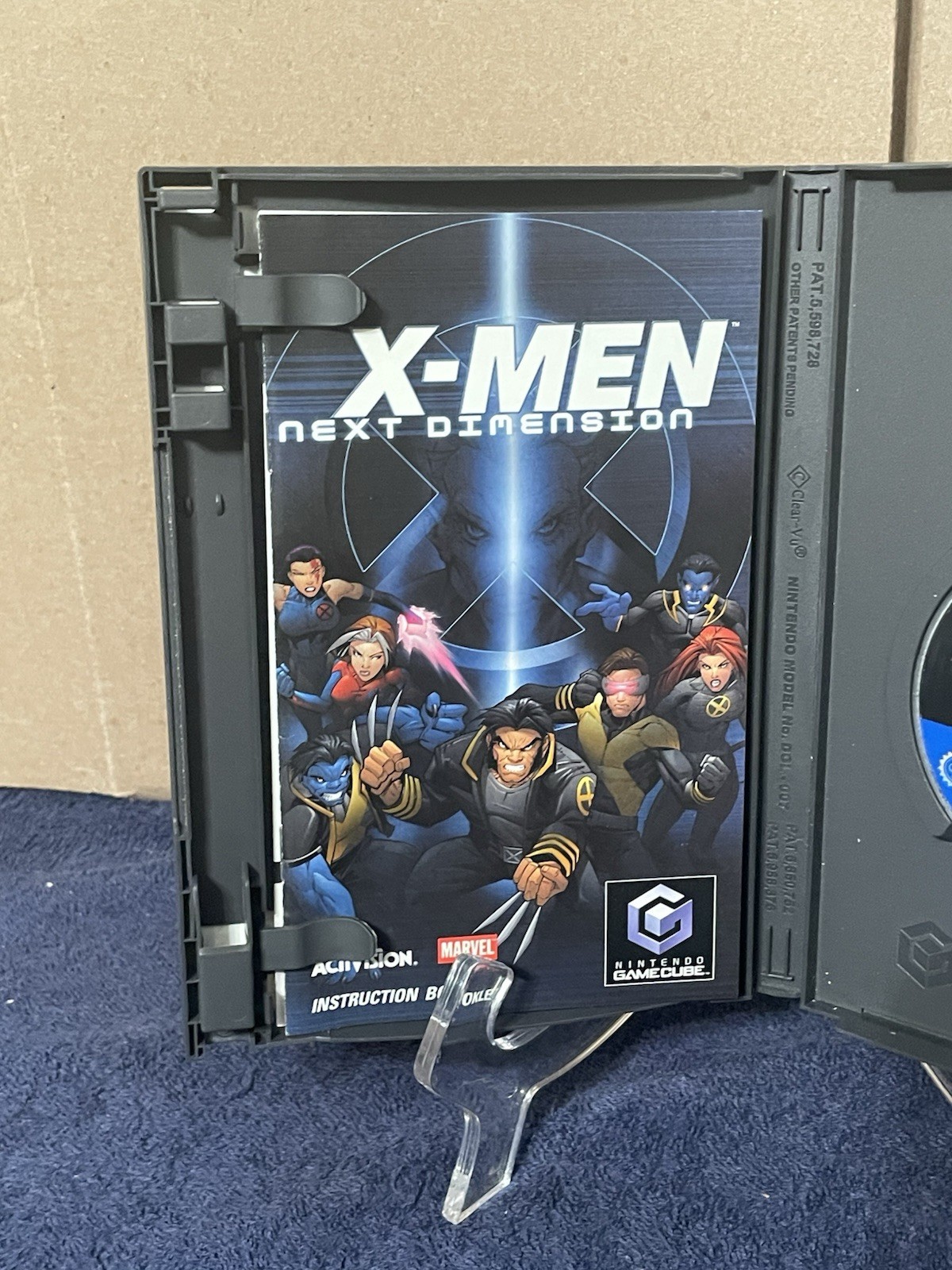 X-men, GameCube Lot, X-men Legends 1 And 2, Next Dimension, CIB, Tested.