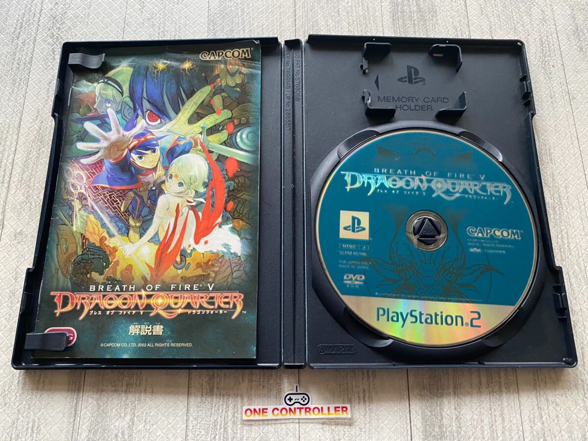 SONY PS 1 2 Valkyrie Profile 1 2 & Breath of Fire 3 4 5 III IV V set from Japan
