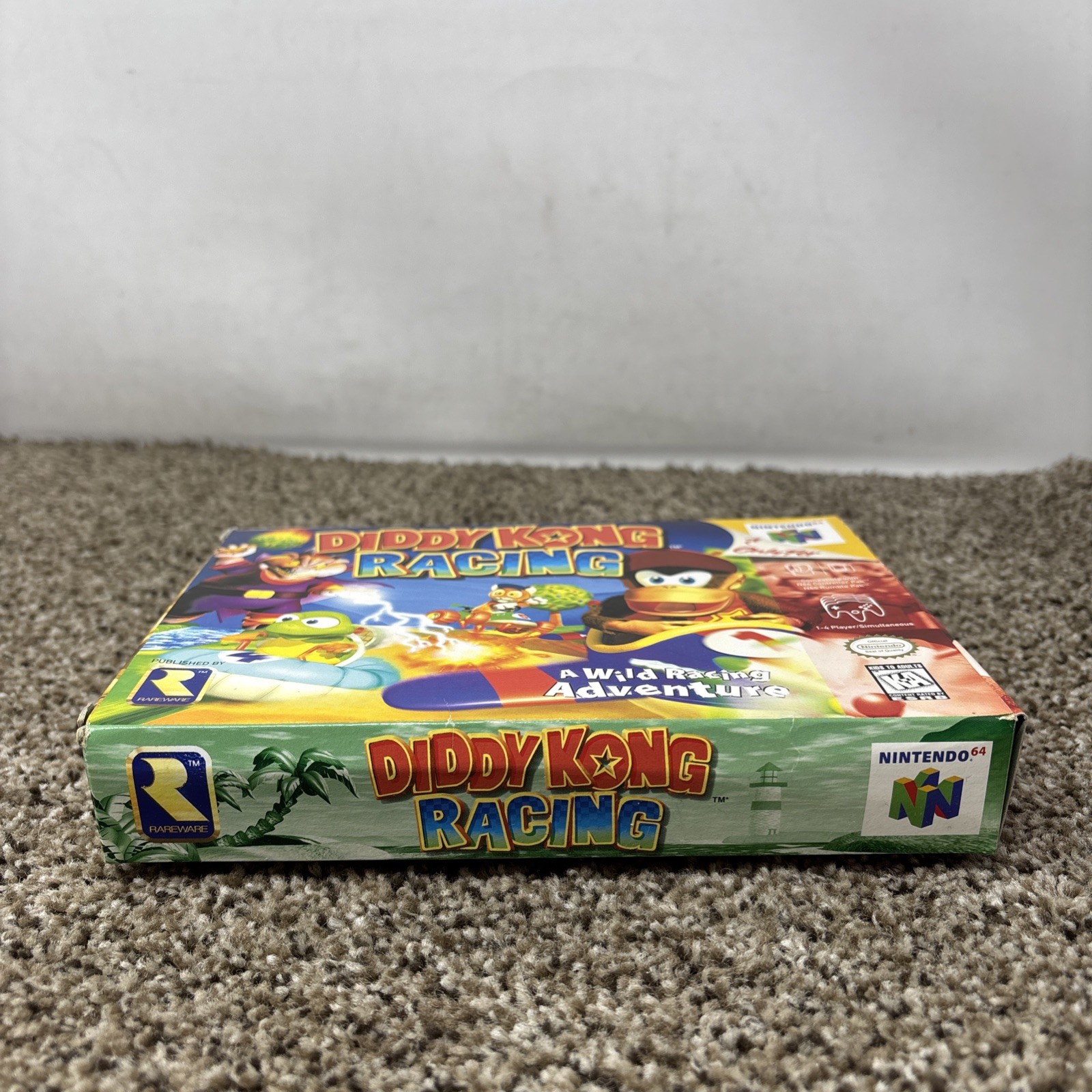 Nintendo 64 1997 Diddy Kong Racing BOX ONLY NO GAME!