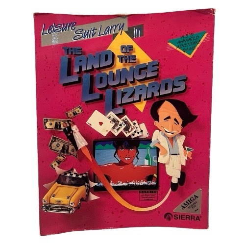Amiga Leisure Suit Larry In Land Of The Lounge Lizards Vintage 80s Sierra Game