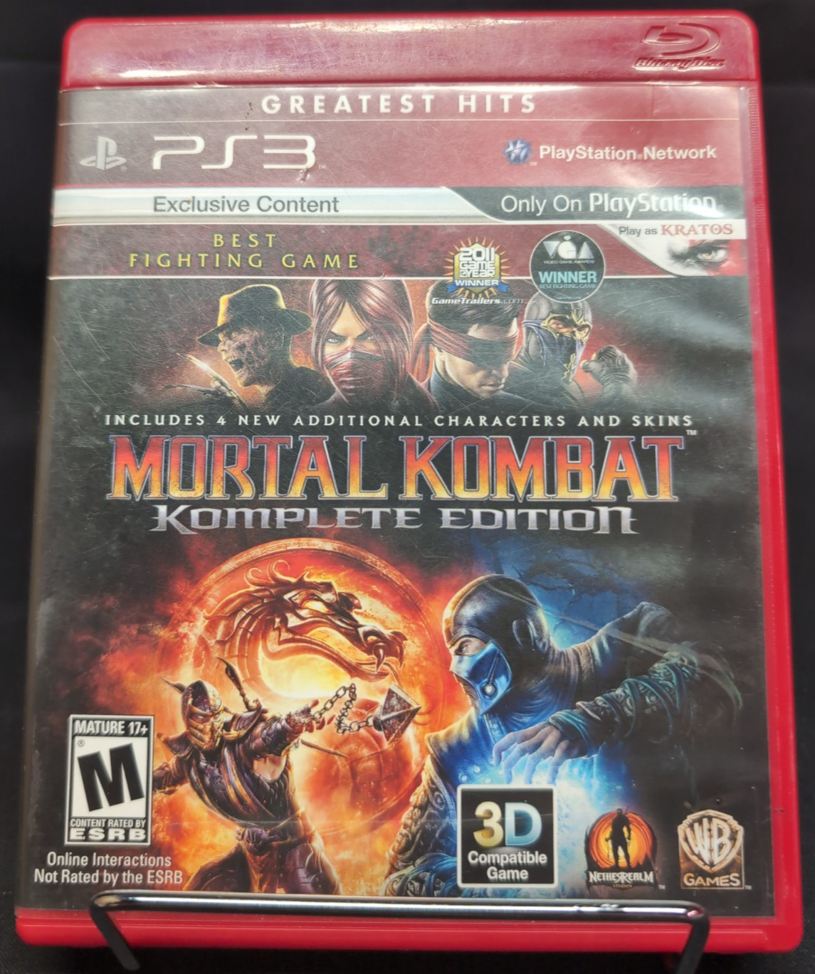 Mortal Kombat Komplete Edition (Sony PlayStation 3) PS3 Manual CIB Complete
