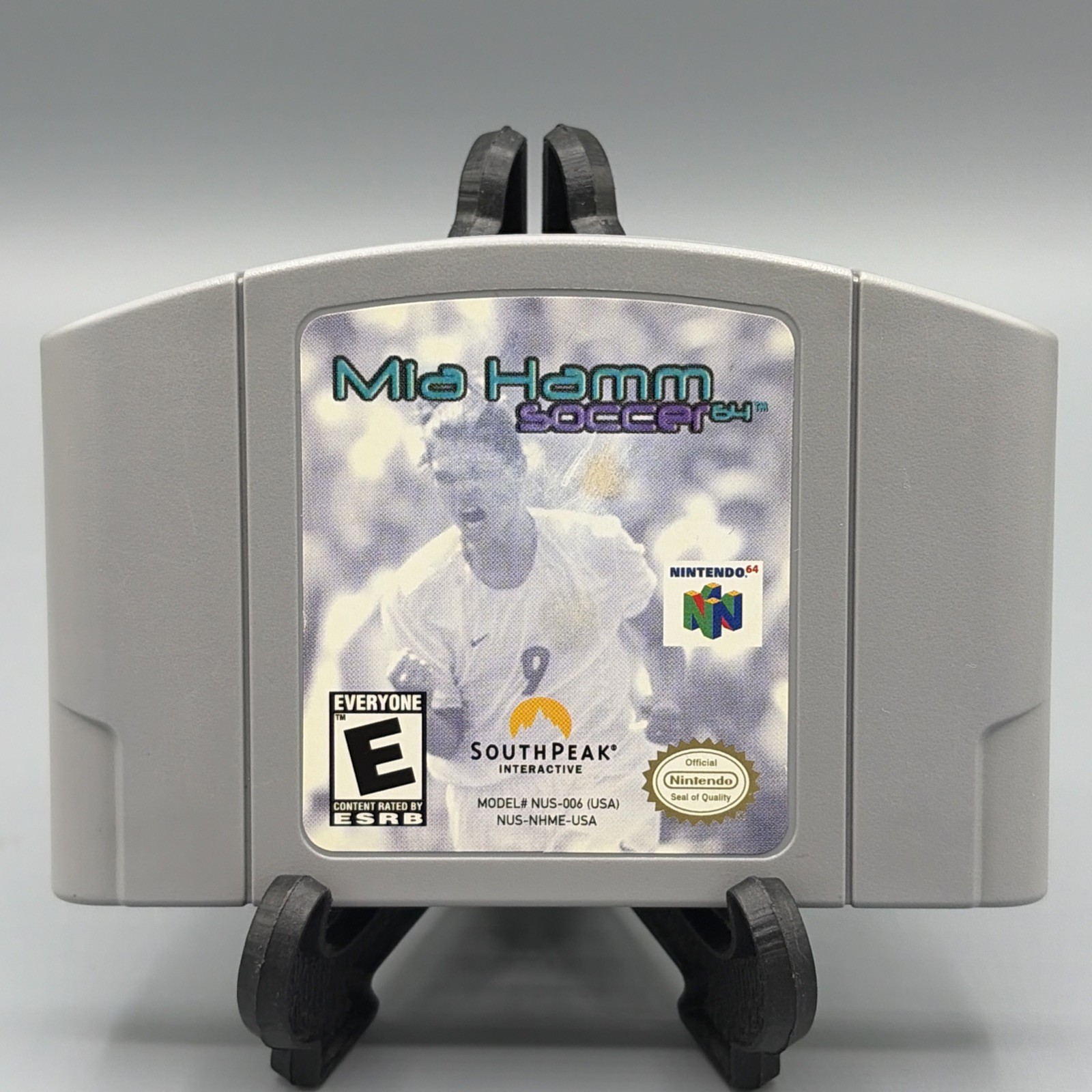 Mia Hamm Soccer Nintendo 64 N64 Authentic💯 Cleaned & Tested ✅ World Cup⚽️