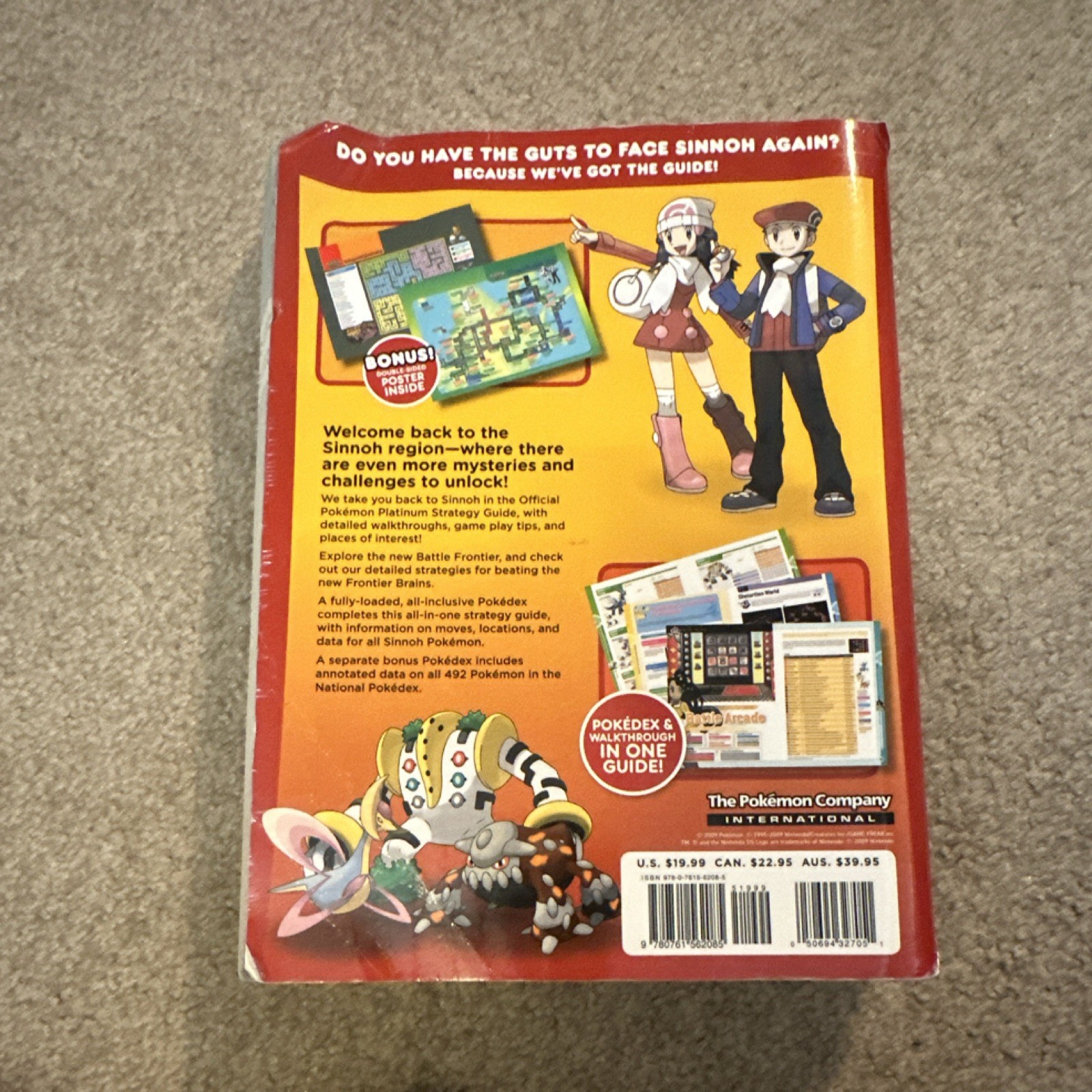 The Pokémon Company International Pokémon Platinum Strategy Guide 2009