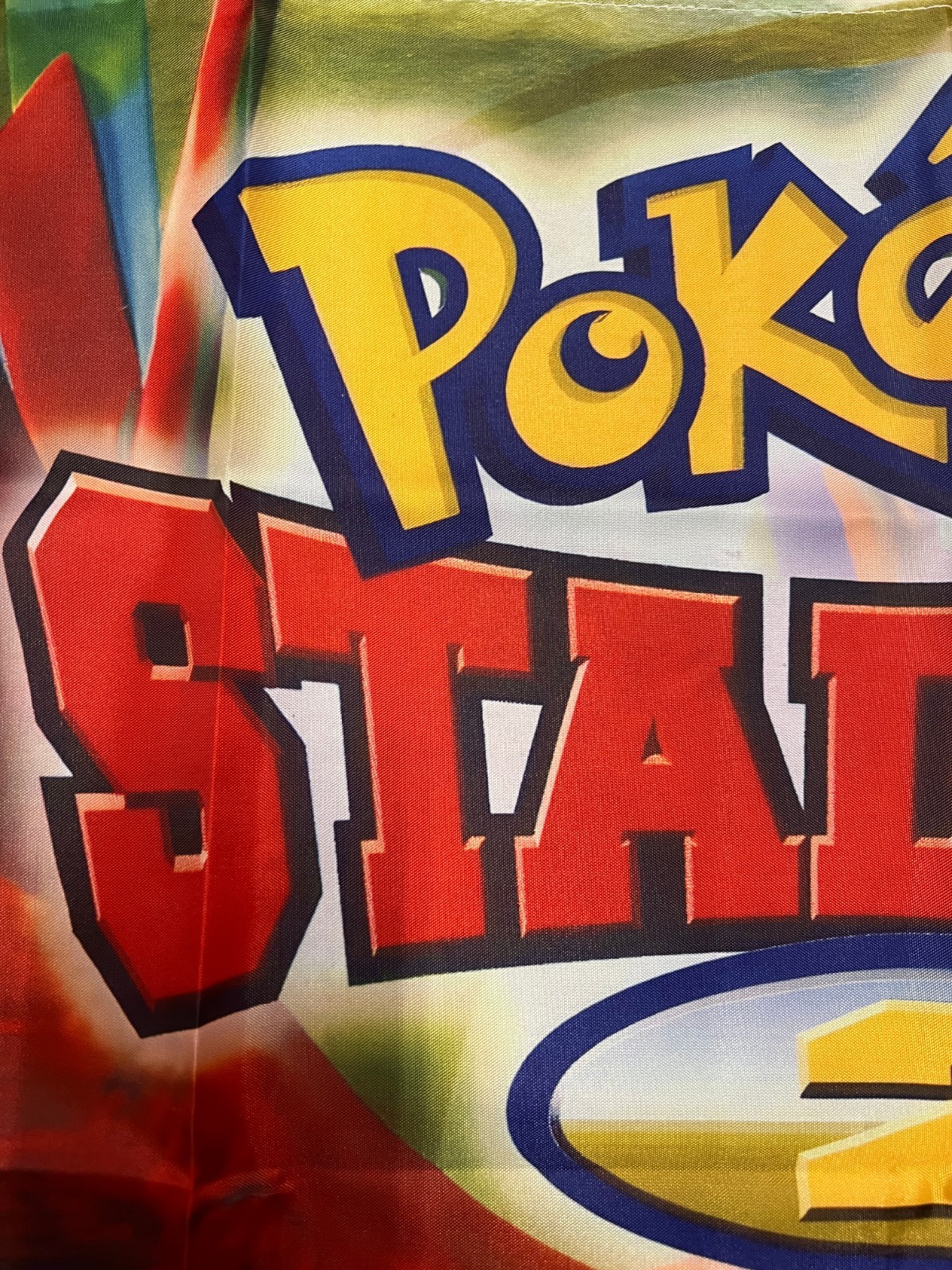 Pokemon Stadium 2 Wall Flag Banner Tapestry 2 x 3 Ft, N64