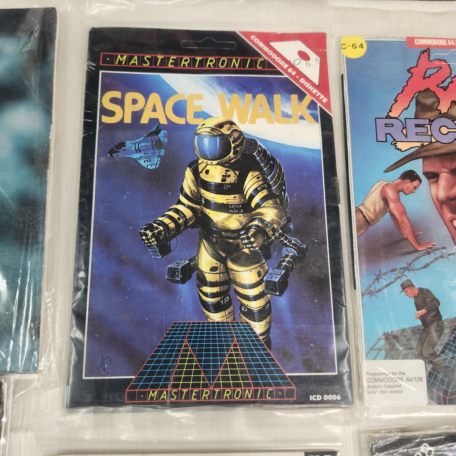 Commodore 64 Game Diskette Lot Of 18 Box Trimmed/Altered PLEASE SEE DESCRIPTION