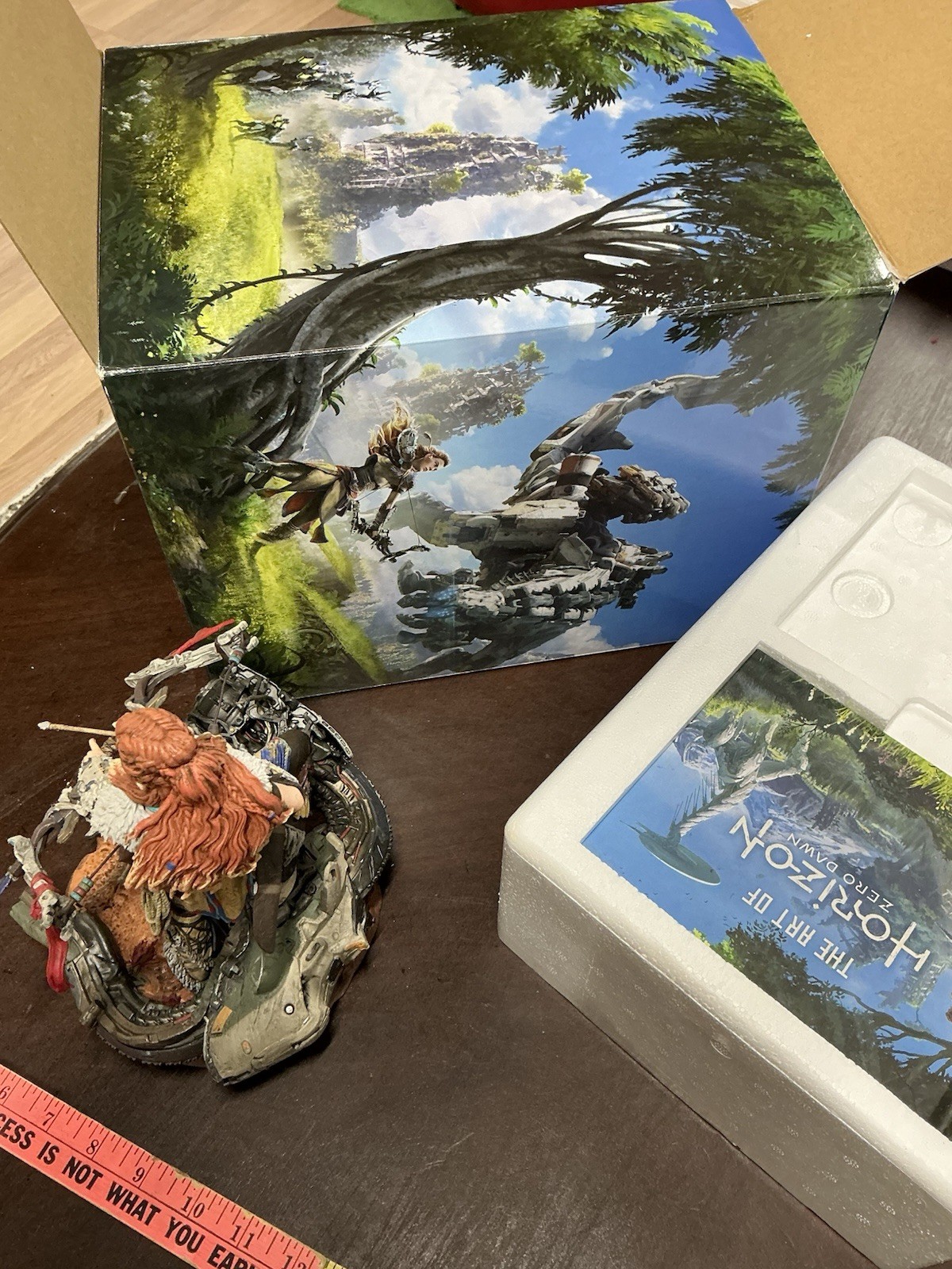 Horizon Zero Dawn Collector’s Edition 9″ Statue Huntress Aloy Read Description