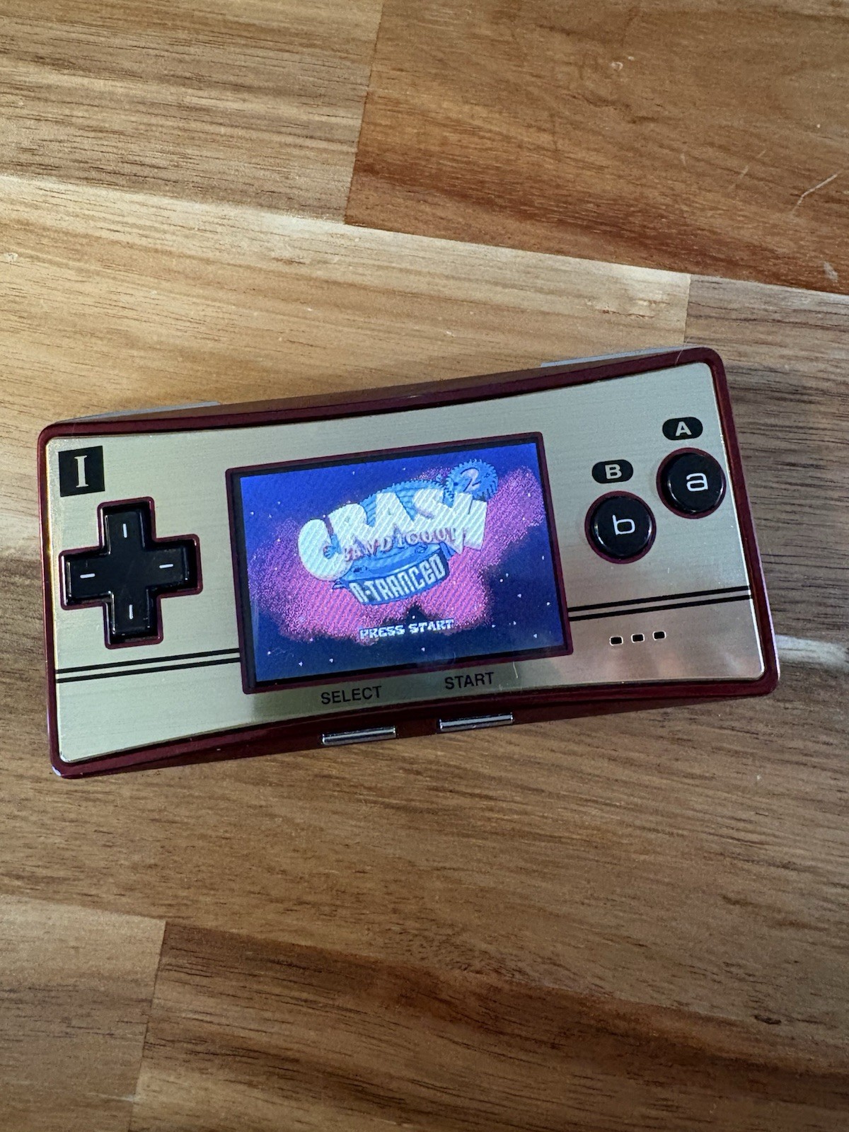 Nintendo Game Boy Micro Famicom 20th Anniversary Console Tested Good