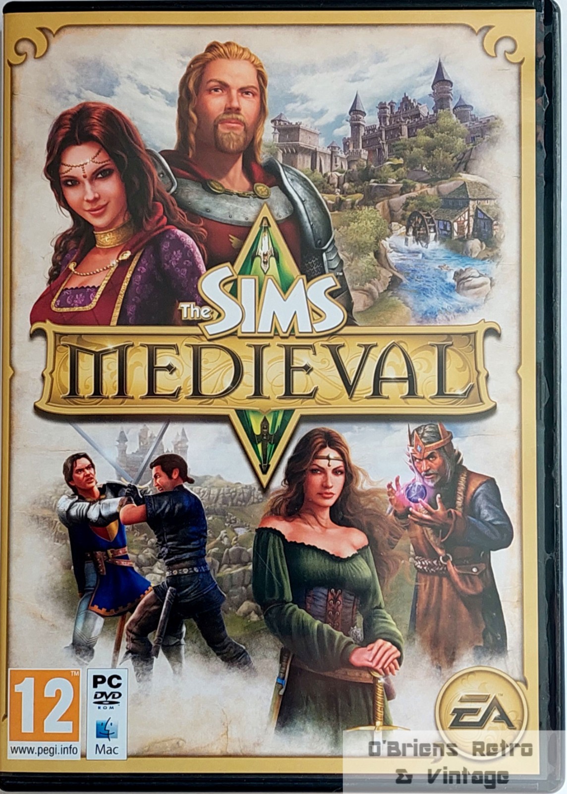 The Sims Medieval PC Mac EA 2011 Complete Manual
