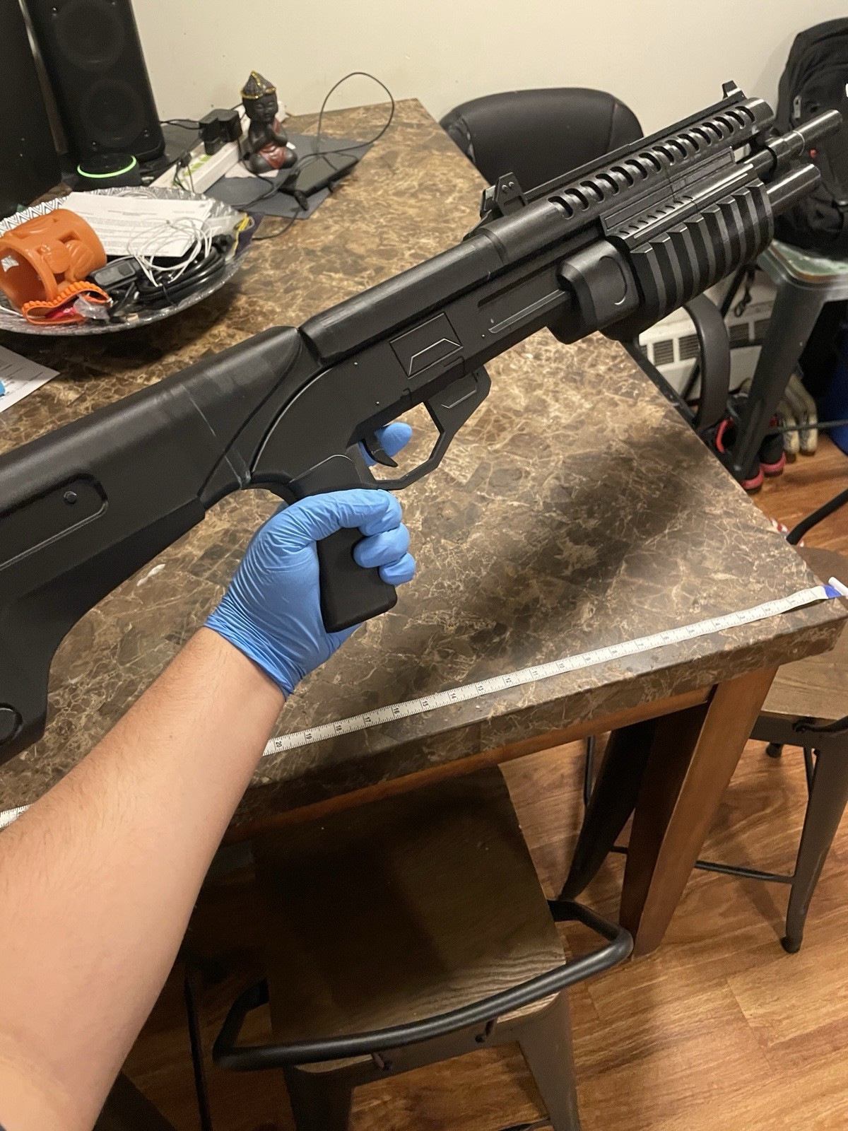Halo Reach m90 shotgun lifesized plastic toy prop for cosplay or display