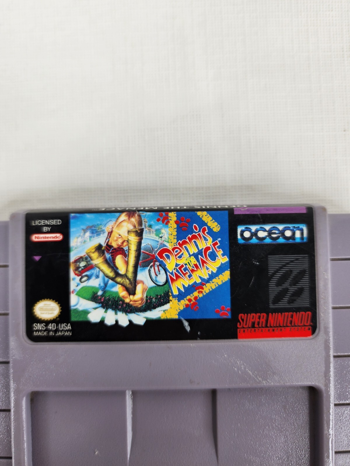 Dennis The Menace (Super Nintendo Entertainment System SNES) Tested