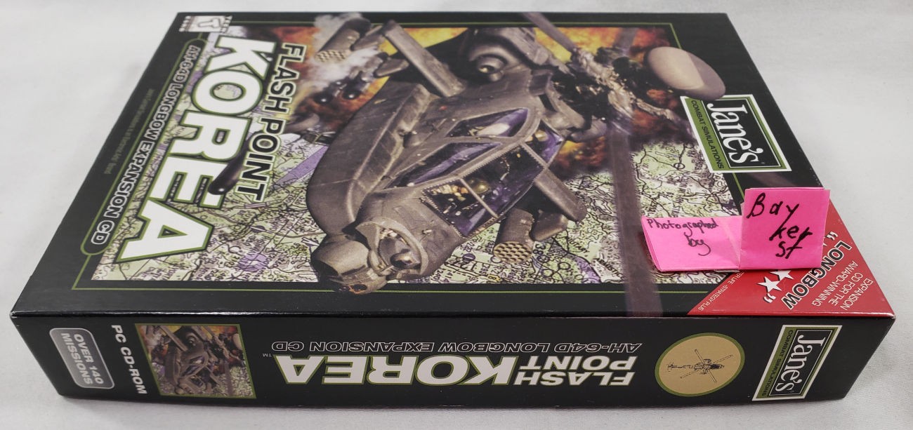 Jane’s Combat Flash Point Korea PC Big Box Complete FlashPoint Expansion