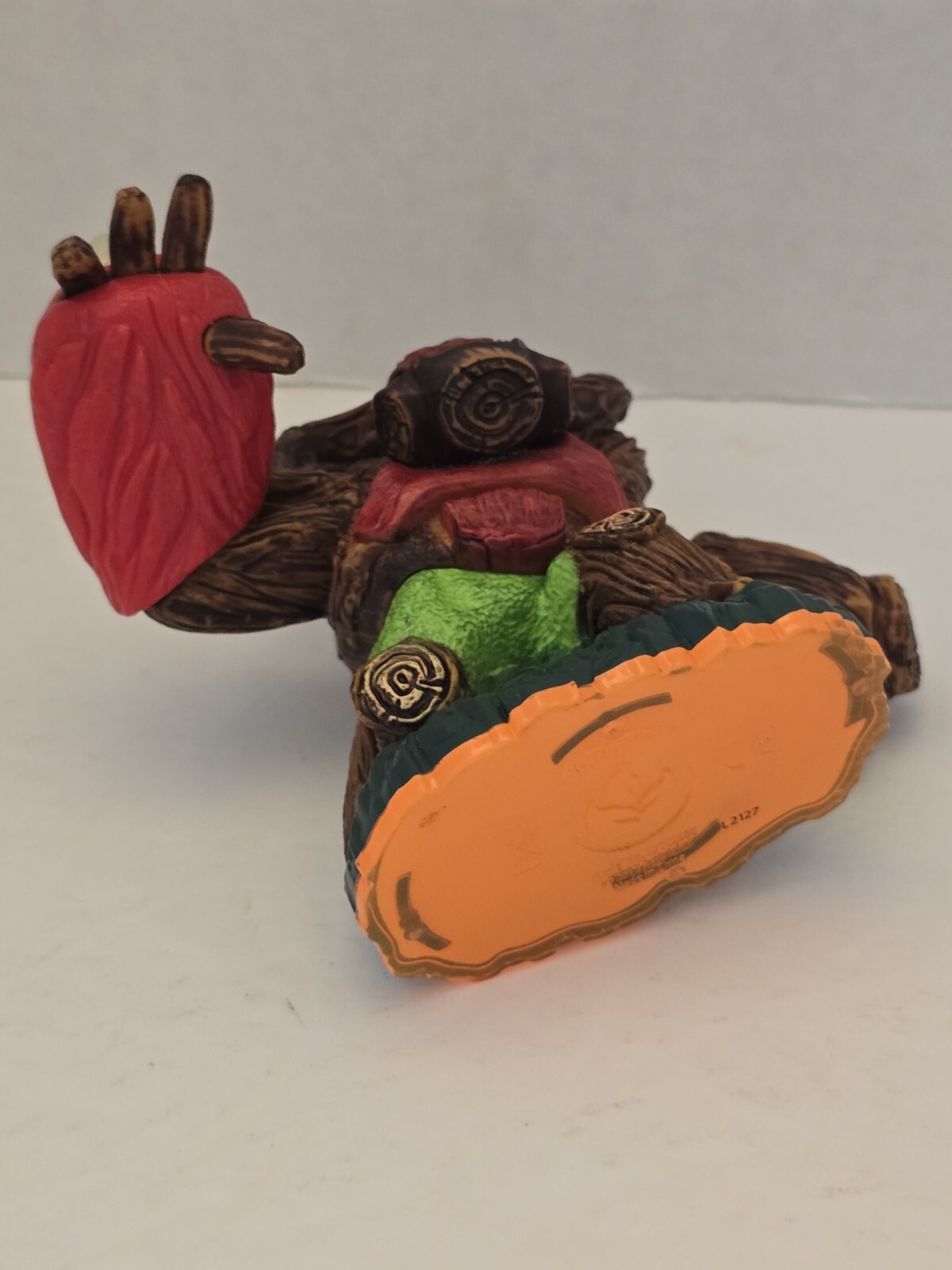 Skylanders GIANTS Bash Stump Cynder Tree Rex Series 2 orange base –