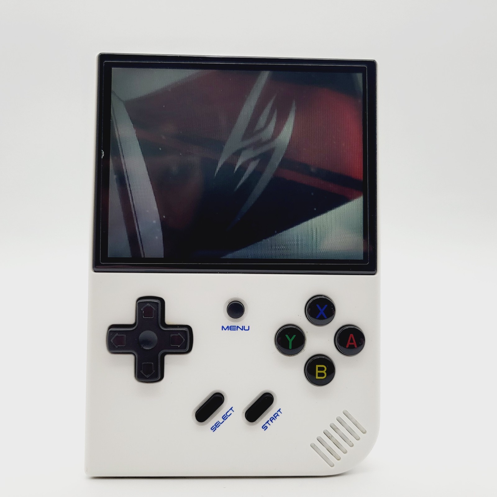 RG35XX Plus 2024 Anbernic White Retro Game Handheld Console W/ downloaded Games