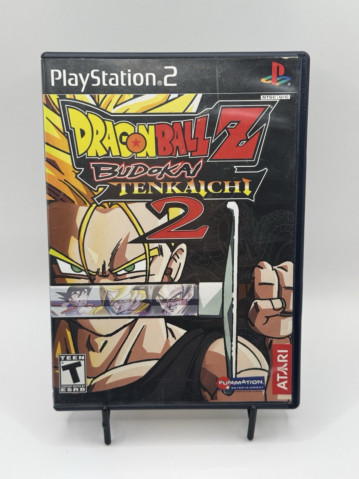 Dragon Ball Z : Budokai Tenkaichi 2 PS2 Black Label No Manual Sony PlayStation 2