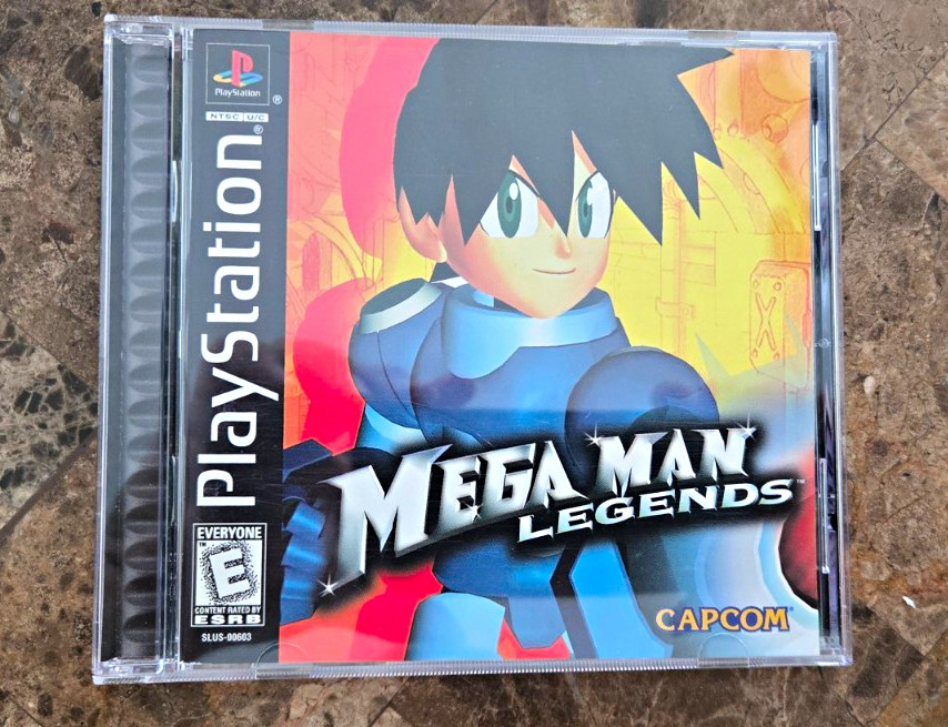 CIB Mega Man Legends Black Label w/ registration card