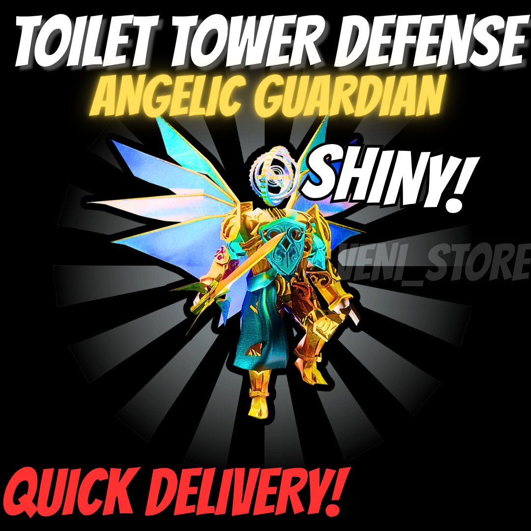 🔥SHINY ANGELIC GUARDIAN🔥TOILET TOWER DEFENSE – TTD UNIT – ULTIMATE!⚡💸
