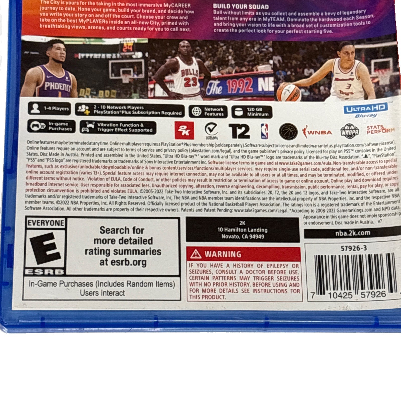 NBA 2K23 – Sony PlayStation 5 PS5 Tested and Working