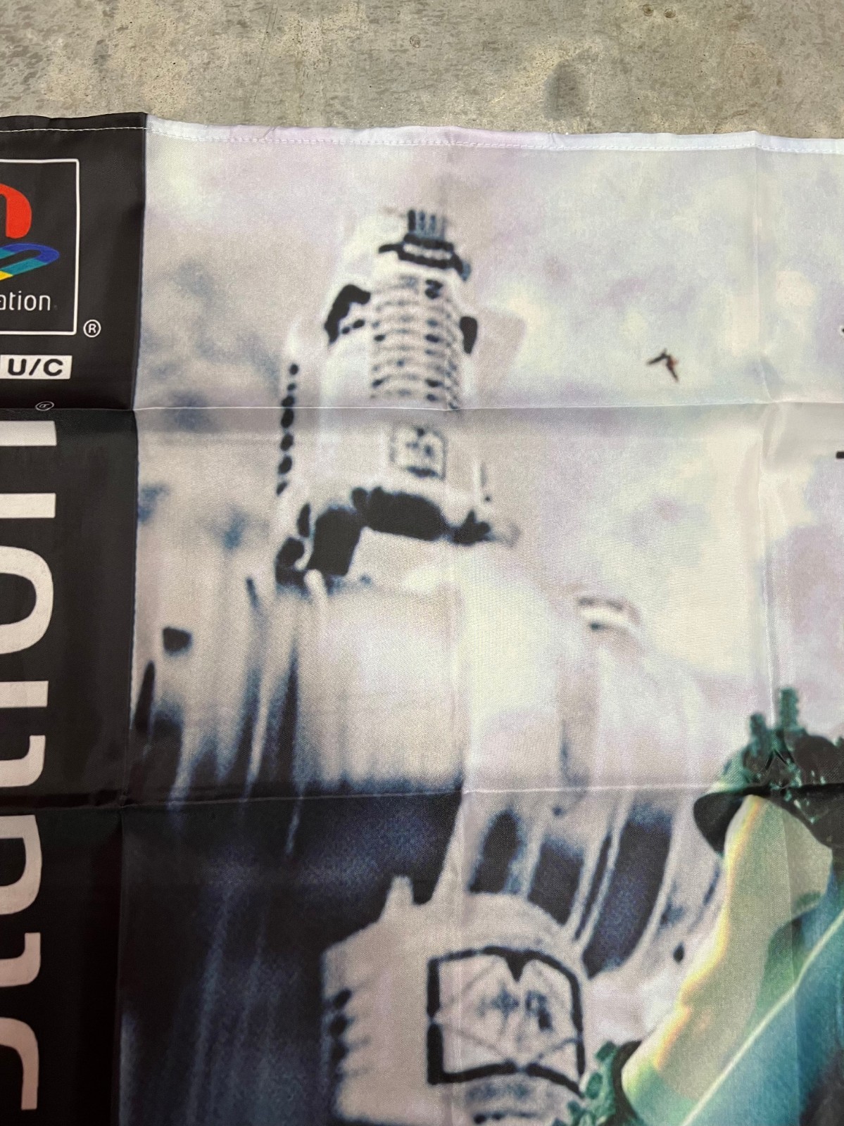 Final Fantasy VII 7 Custom Wall Flag Banner Tapestry 3 x 3 Ft, PS1