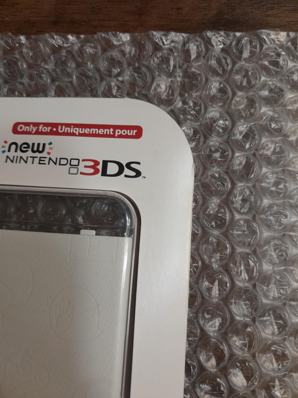 New Nintendo 3DS Kisekae Cover Plates No.023 – Mario Embossed White