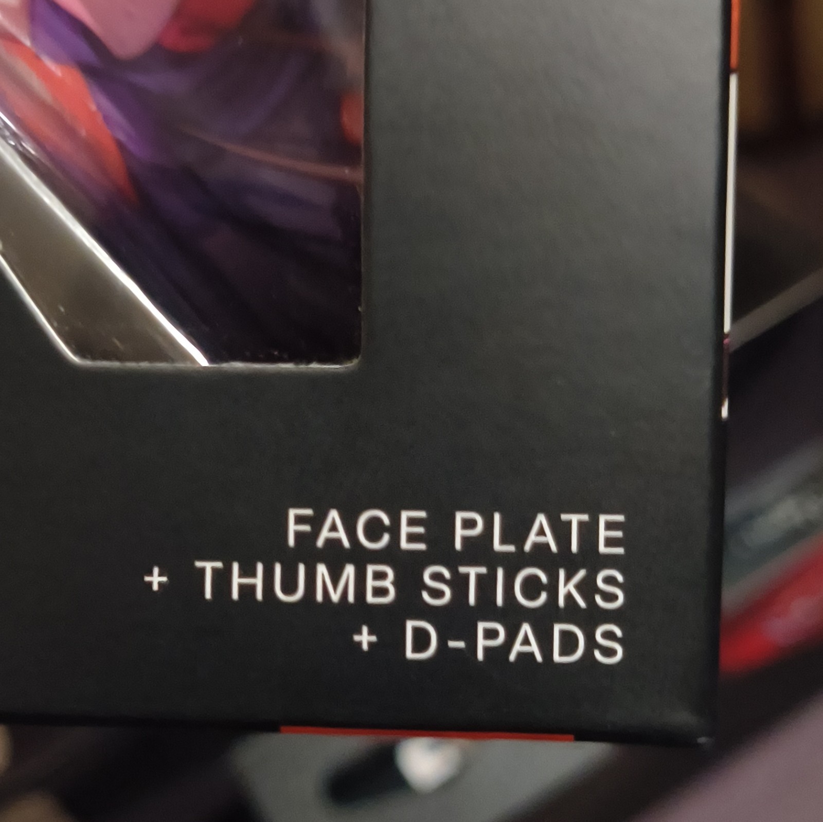 Candy Con Customizable Face Plate Thumb Sticks D-Pads for Controller Base Unit