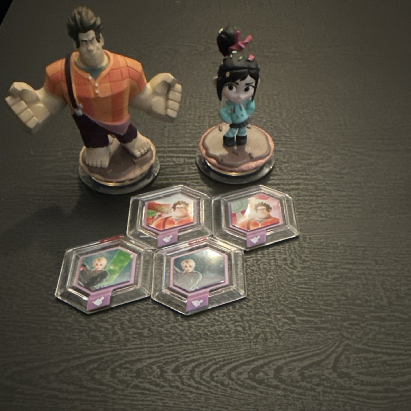 Disney Infinity Interactive Character Figure Pack Lot Wreck-It Ralph Vanellope