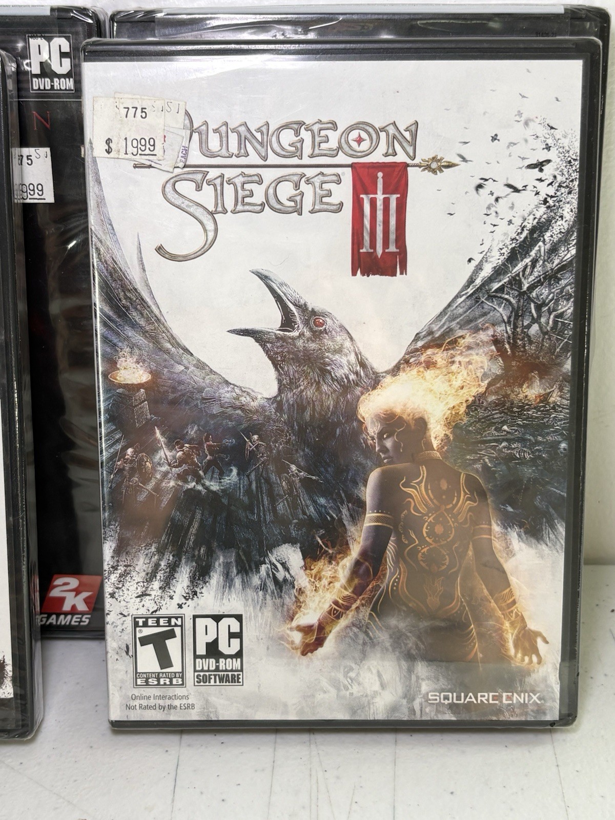 Sealed PC Game Lot The Darkness II Limited Edition Dragon Age II Dungeon Siege