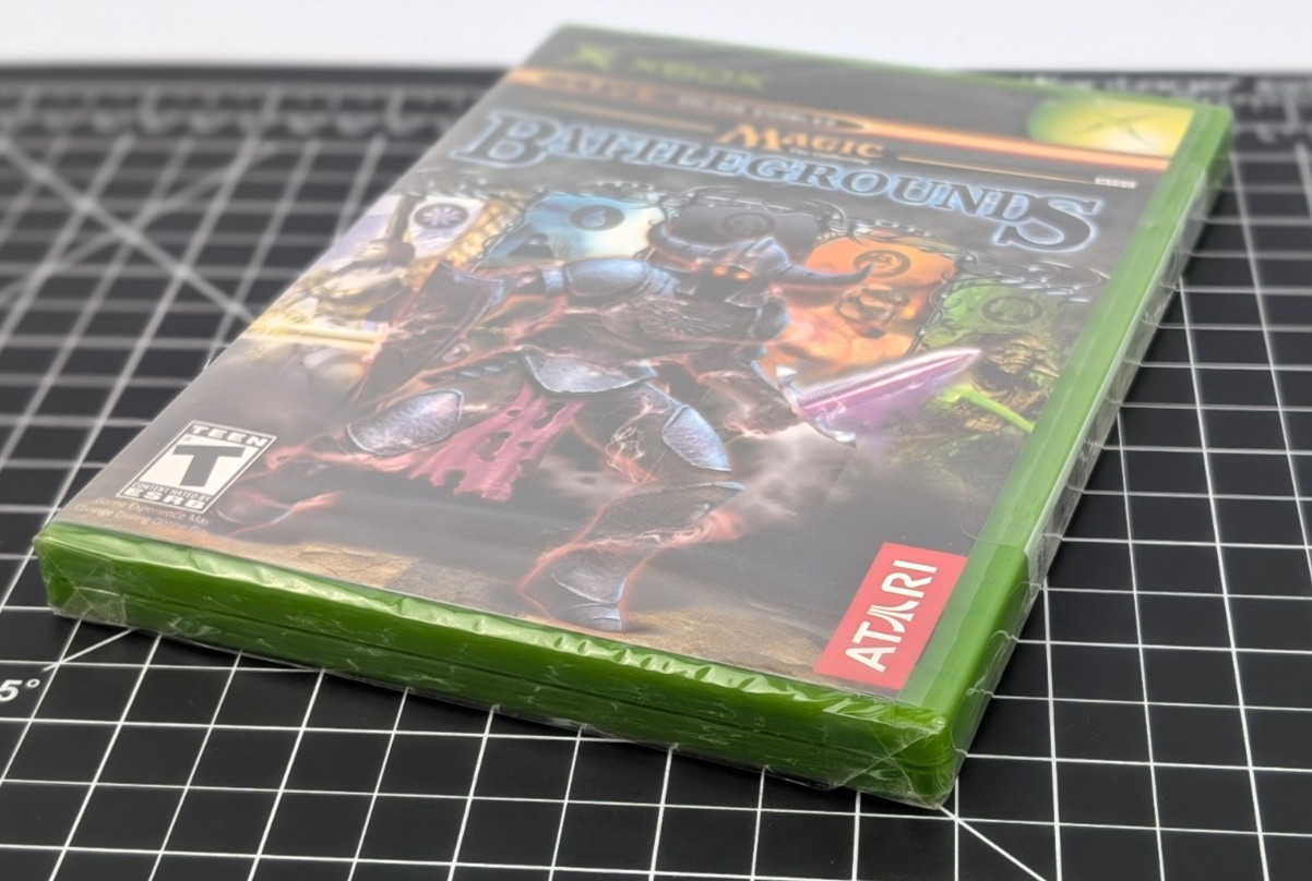 Magic: The Gathering MTG Battlegrounds Microsoft Xbox, 2003 New Factory Sealed