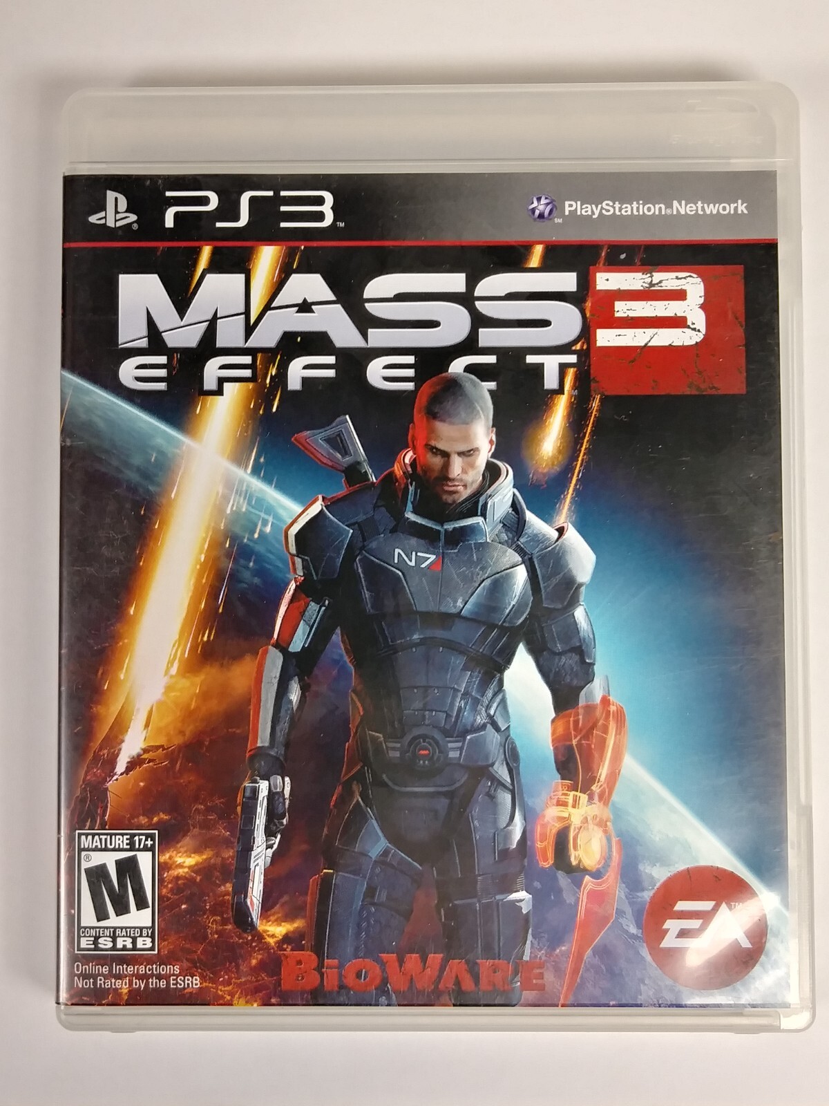 Mass Effect 3 Sony PlayStation 3 2012 Action Role Playing Game Complete CIB