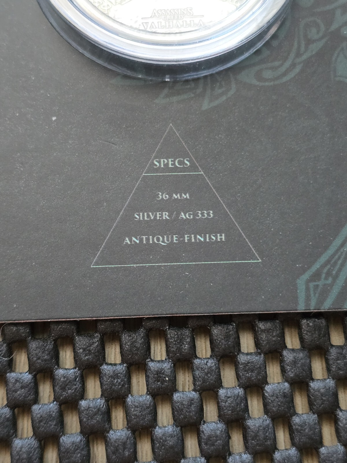 Assassin’s Creed Silver Coin SET Germany Mint Rare 15th Anniversary VALHALLA