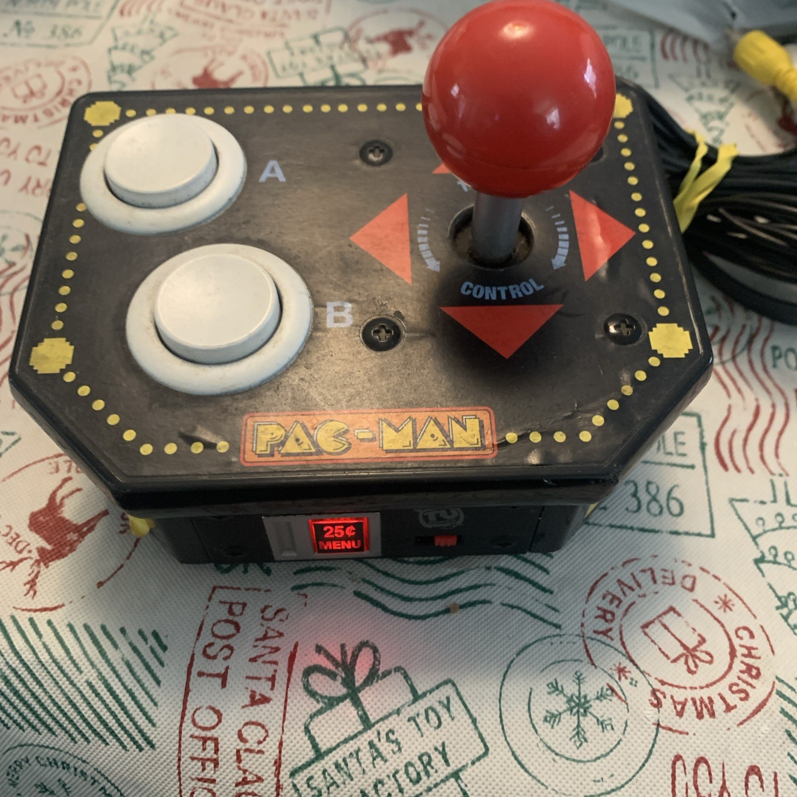 NICE! TESTED! Namco Pac-Man Jakks Pacific Plug & Play TV Game Joystick RCA