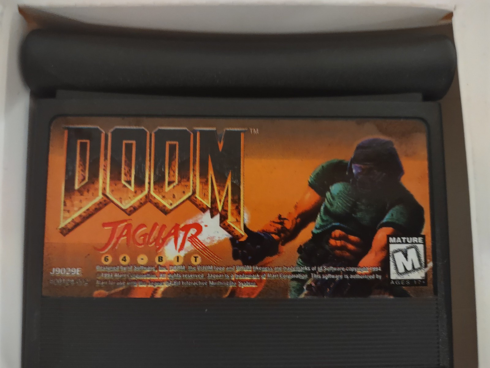 Doom (Atari Jaguar 64-Bit, 1994) (includes game, box, and manual)
