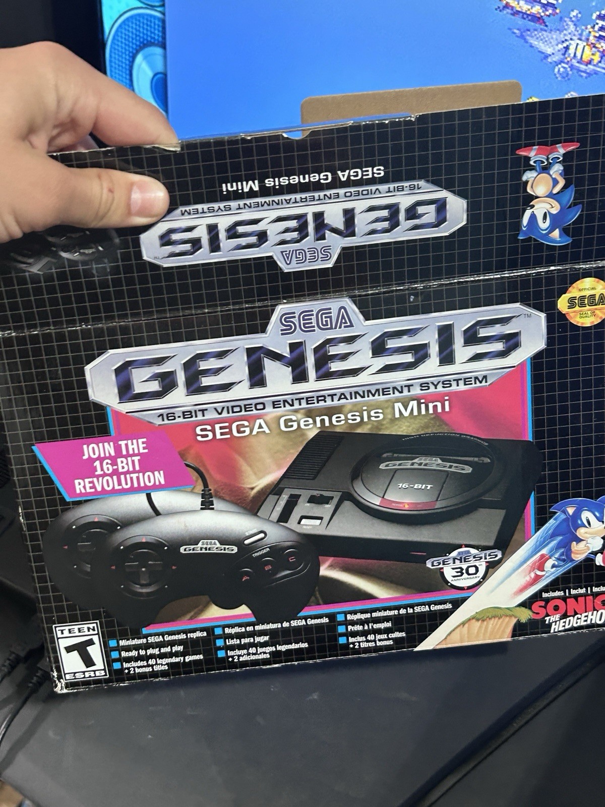 SEGA 42 Games Genesis Mini 16Bit Video Entertainment System REPLICA Open Box New