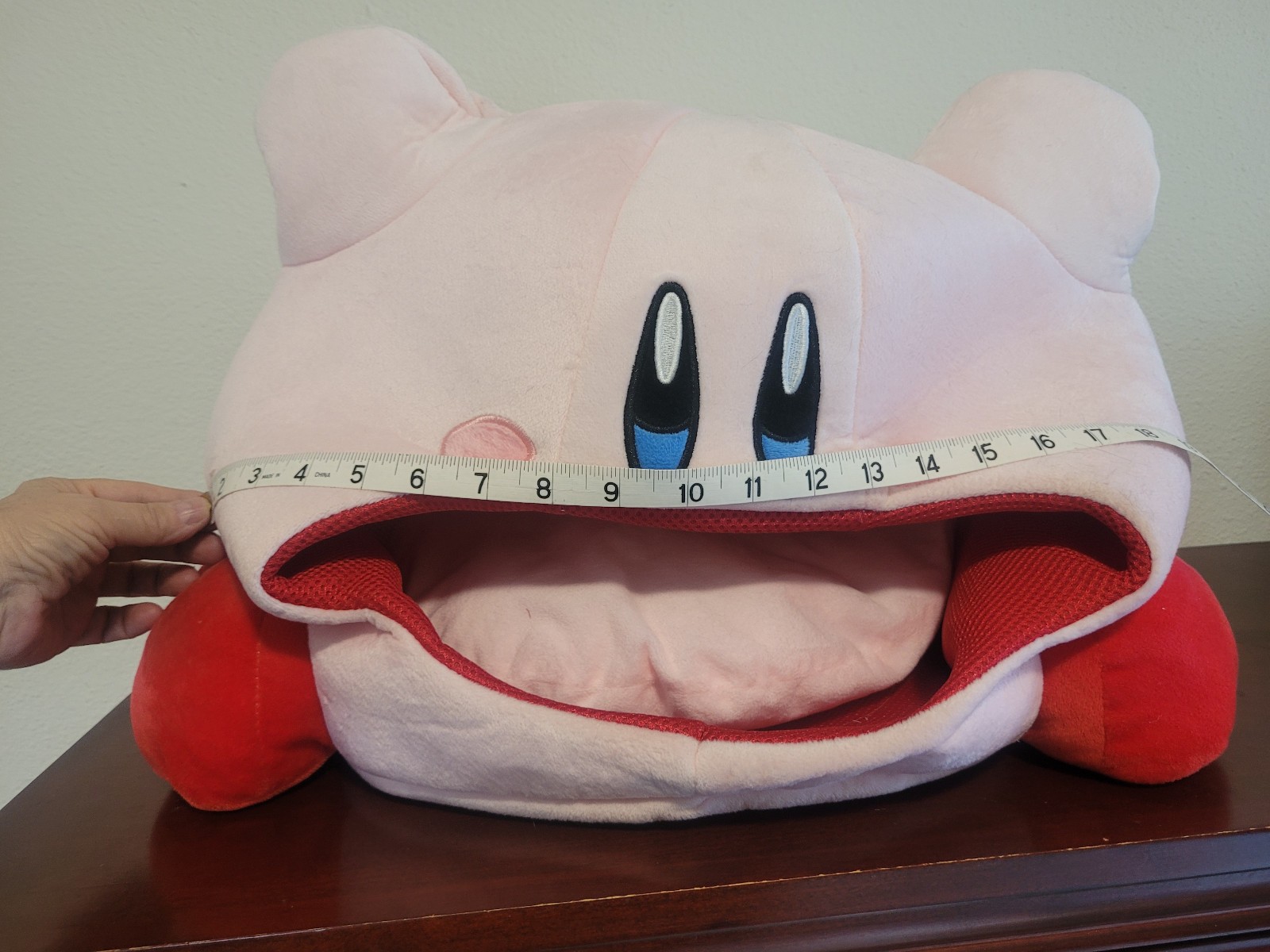 Kirby Plush Doll Gamecomic Headrest Soft Sleep Pillow Cat bed cute