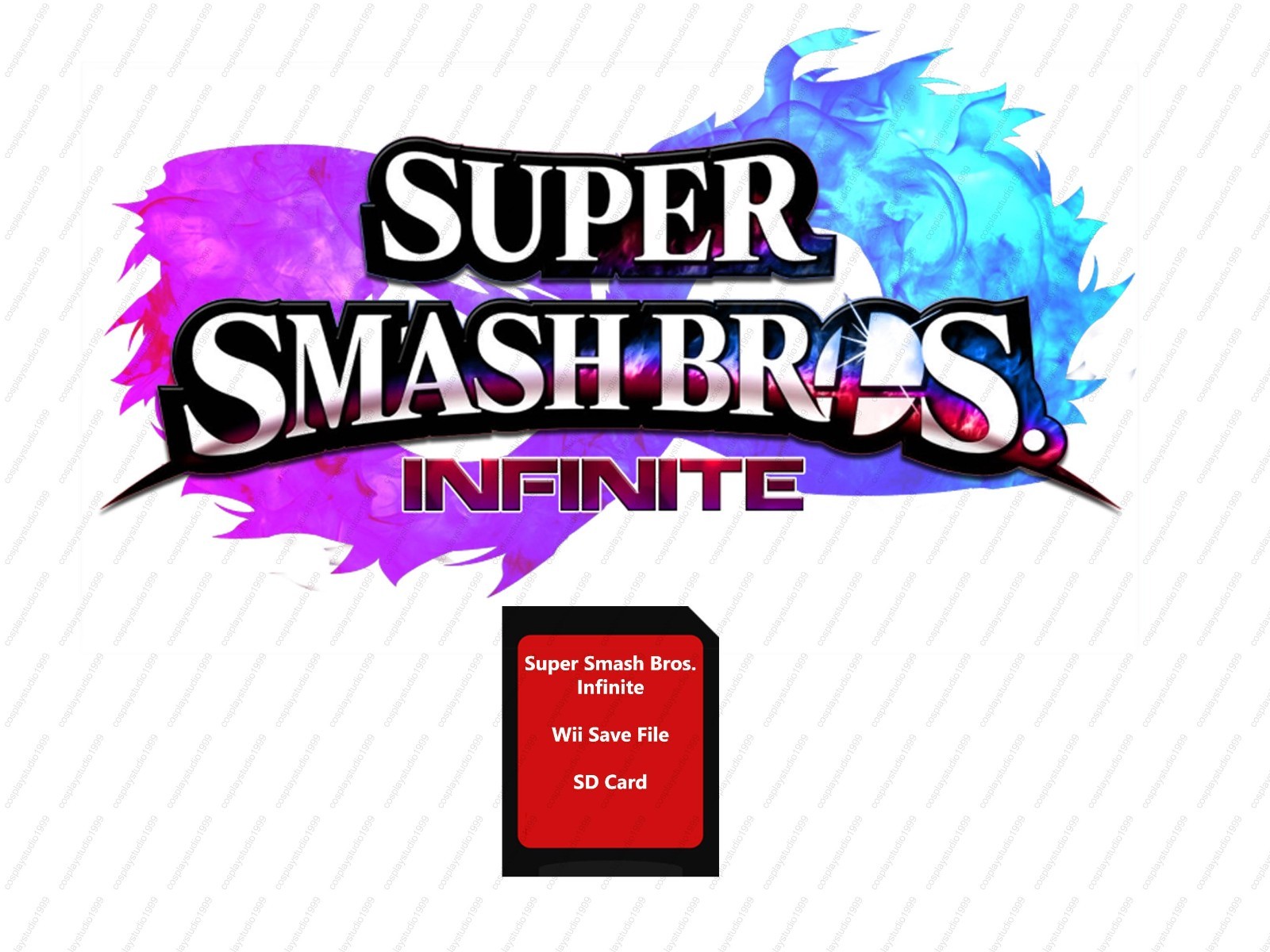Super Smash Bros. Brawl Infinite Nintendo Wii SD Memory Card 100% UNLOCKED
