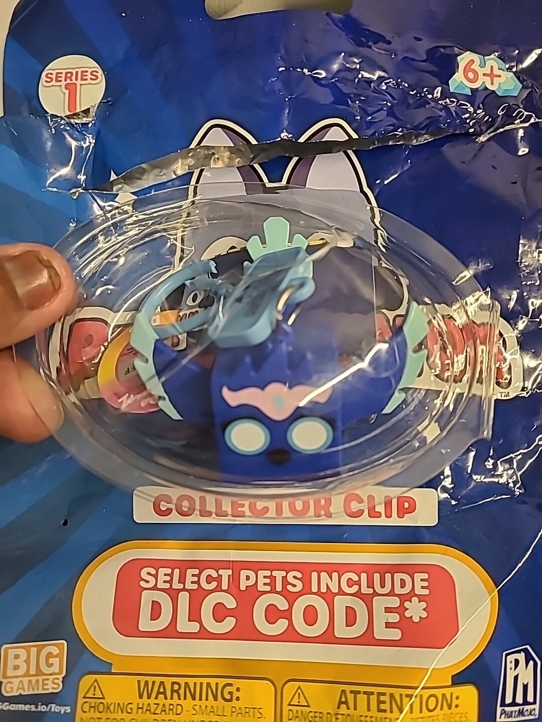 Pet Simulator X Mystery Blind Bag Collector Clip Phoenix New