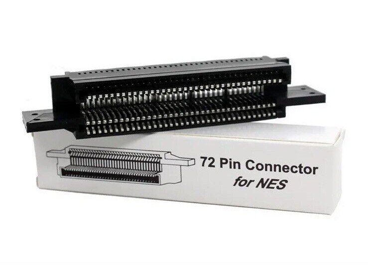 NEW 72-Pin Connector Cartridge Slot For Nintendo NES Console NES-001 BNIB