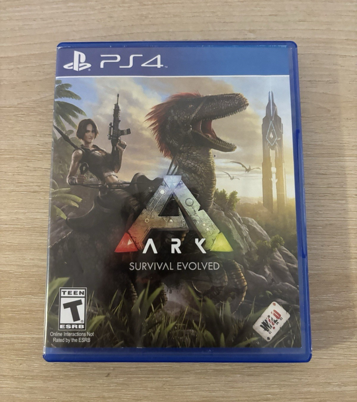 Studio Wildcard ARK: Survival Evolved (PS4) T, NTSC-U/C, 2017, Case