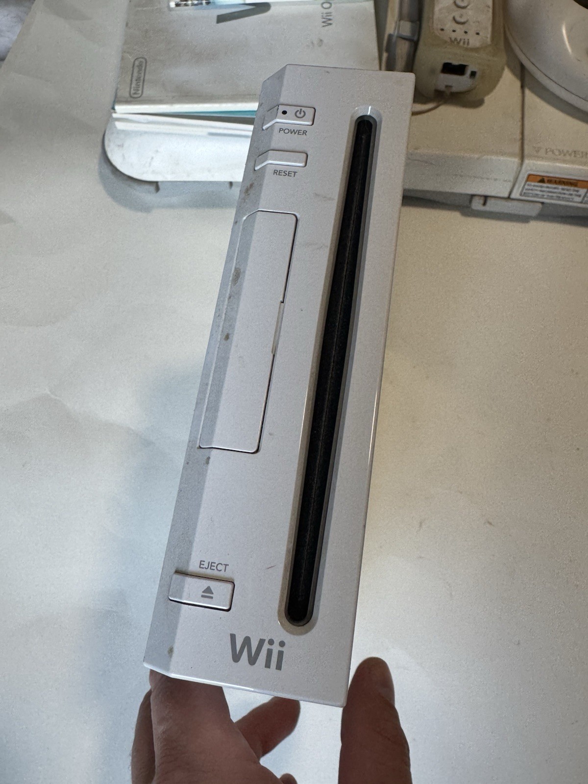 Nintendo Wii Console Bundle Working Tested w/ 2 Remotes Wii Sports Resort WiiFit