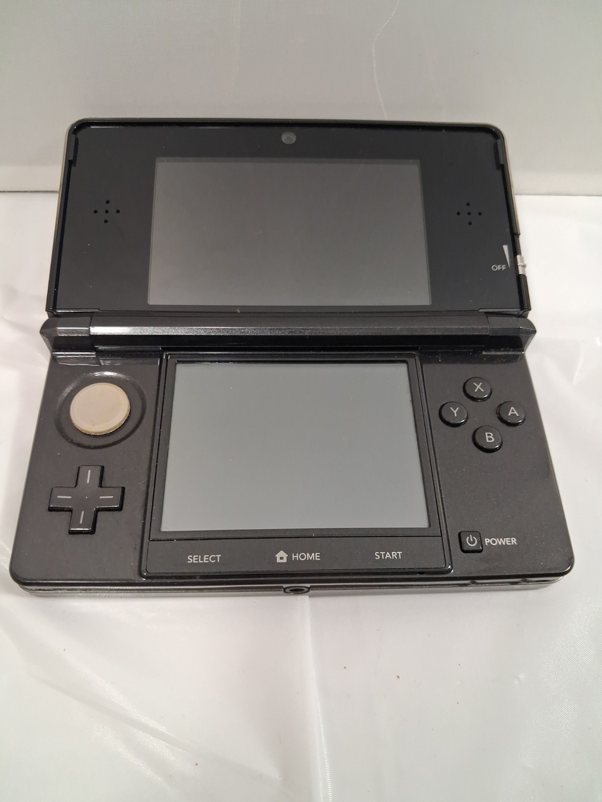 Nintendo 3DS Handheld System Black With Zelda Ocarina Of Time Charger 2Gb SD