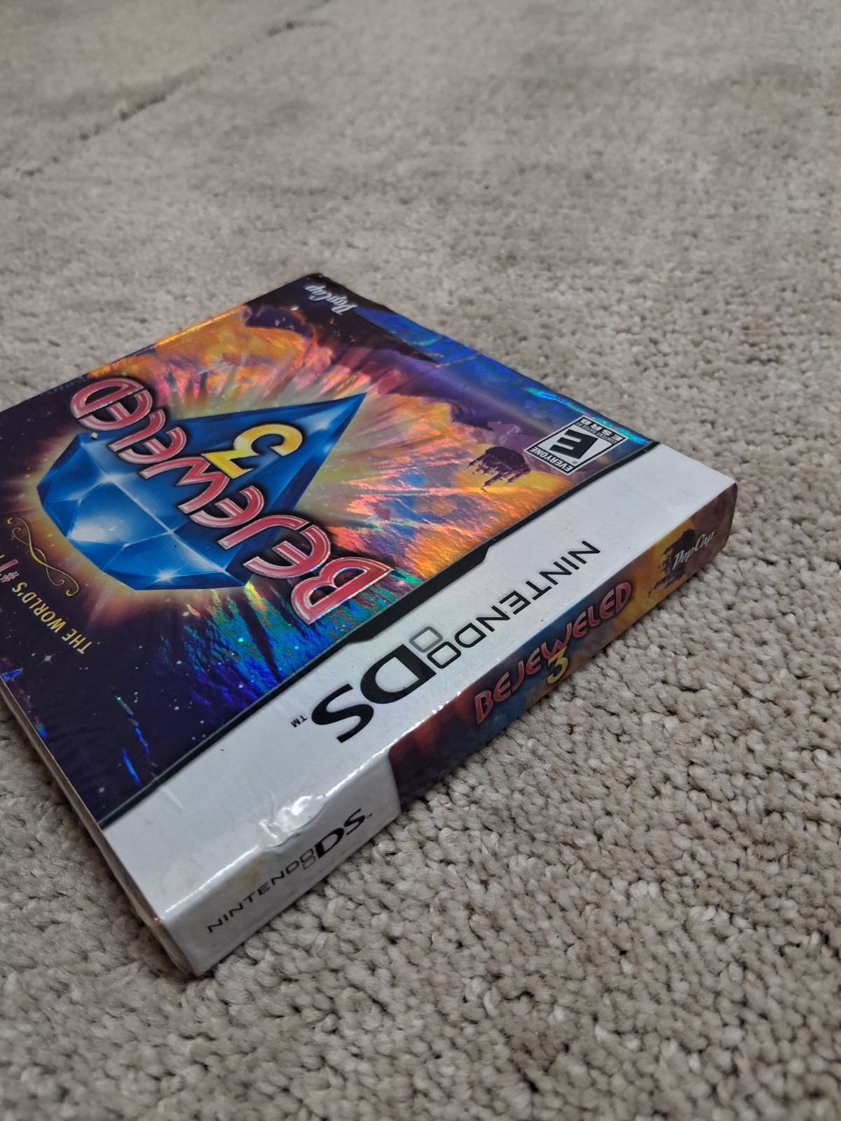 Bejeweled 3 Nintendo DS 2011 Brand New Sealed W/ Cover Pop Cap