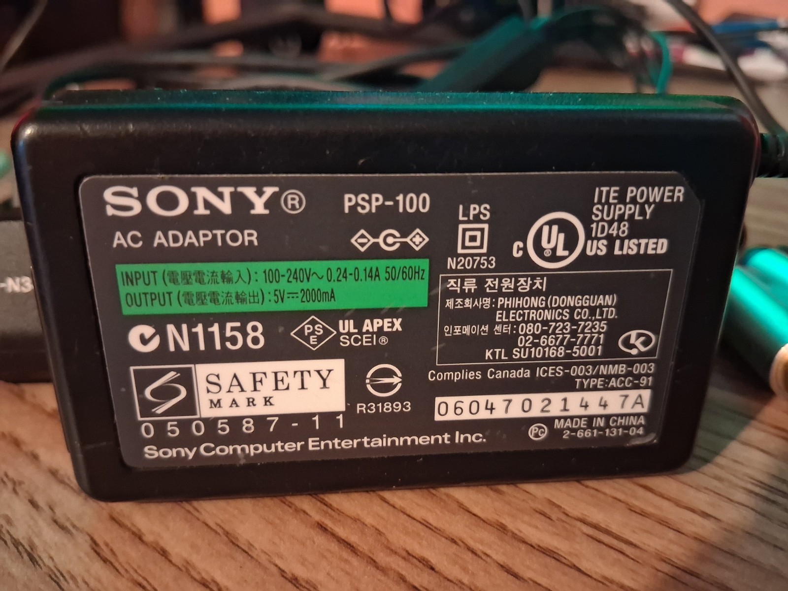 SONY PSP GO N-340 Cradle Dock Base With OEM Component And Power Cable