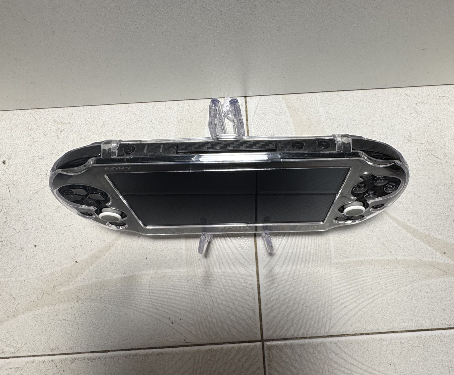 PS Vita 2000 Black Carbon Fiber (Excellent Condition)