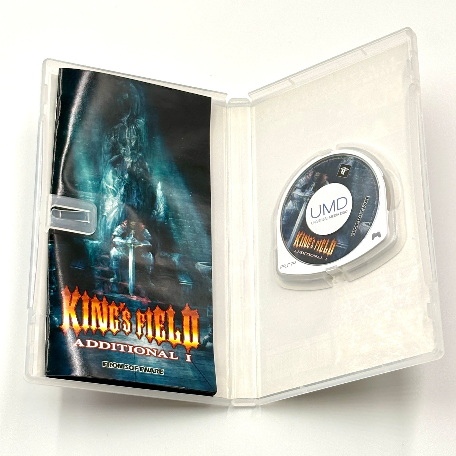 Kings Field Additional I Sony PSP Japan Import Tested Complete RPG FromSoftware