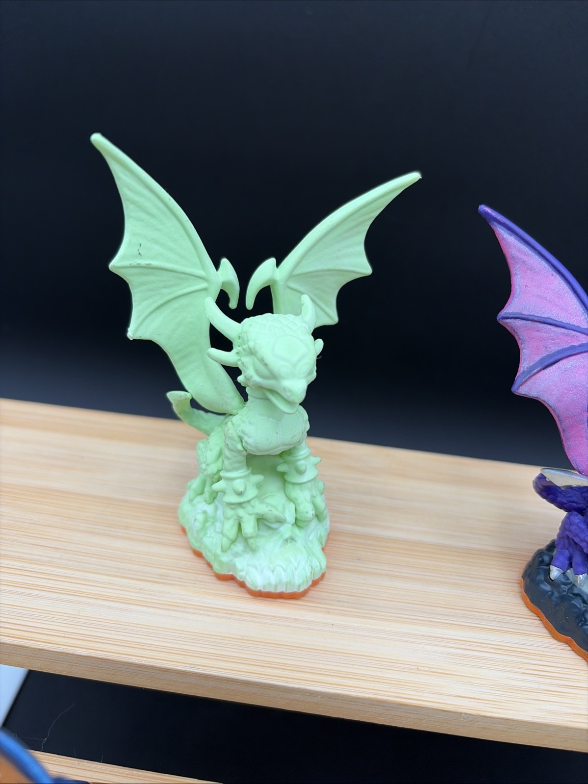 Skylanders Giants Lot Flashwing Drobot Cynder Zap Sonic Boom Jet Vac Orange Base